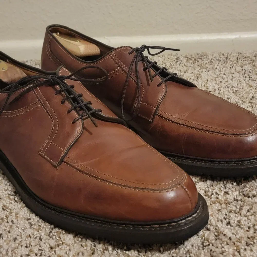 Allen Edmonds Wilbert 12 D Men's Moc Toe Oxford Shoes